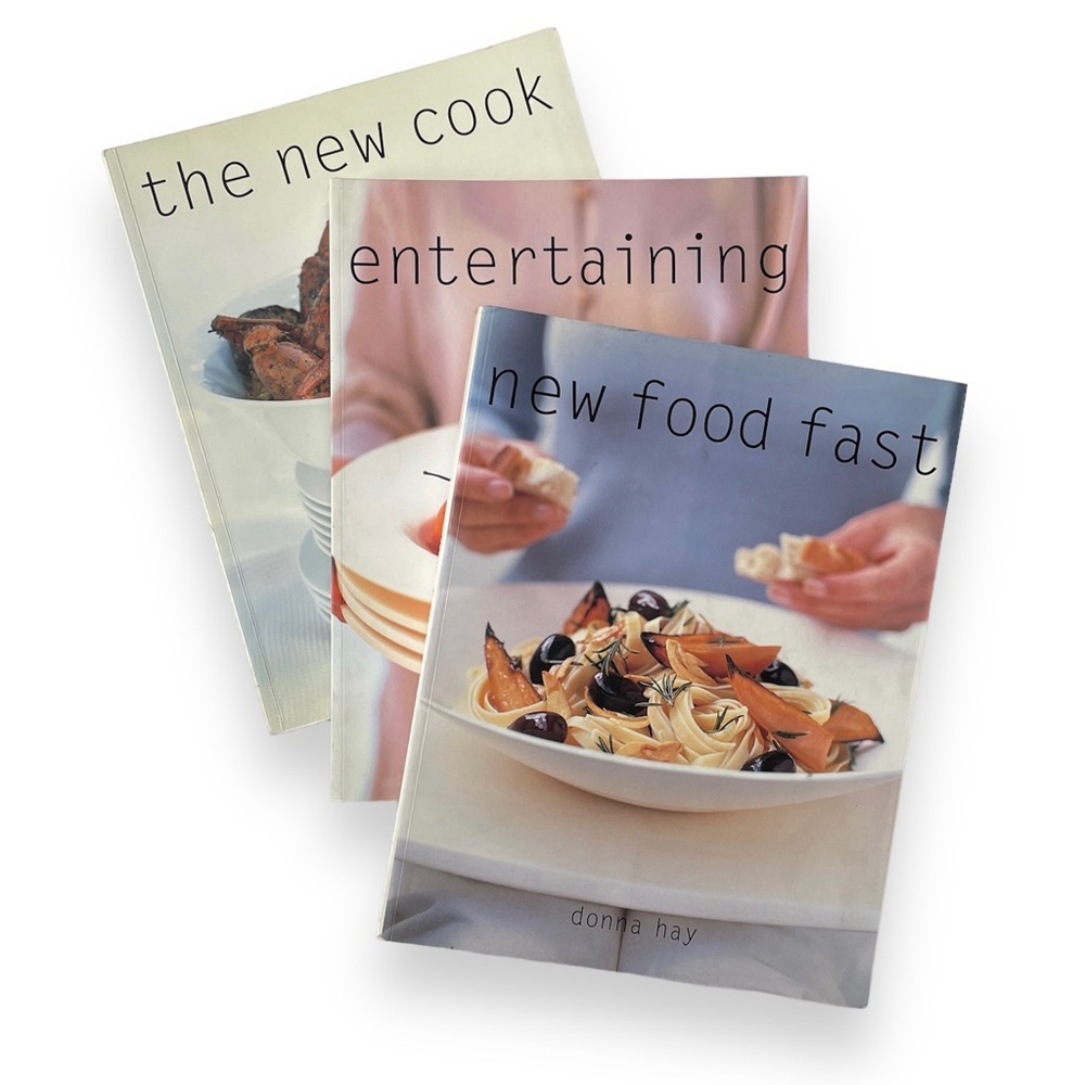 Set of 3 Donna Hay Cookbooks